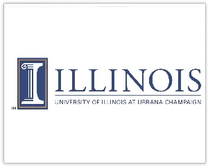 University of Illinois logo used for Ferris wheel branding