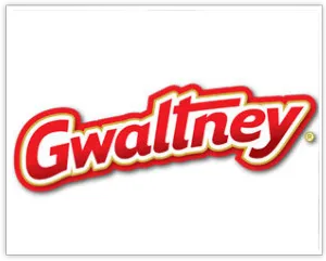 Gwaltney logo prepared for Ferris wheel branding
