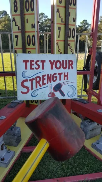 View Hi-Striker strength tester on Hi-Striker Amusement Game Rental Hi-Striker strength tester on Hi-Striker Amusement Game Rental