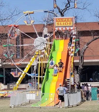 Giant Fun Slide on Places Traveled