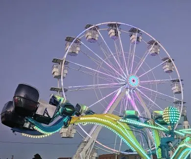 Reserve an amusement ride Ferris wheel and carnival ride rental available for events