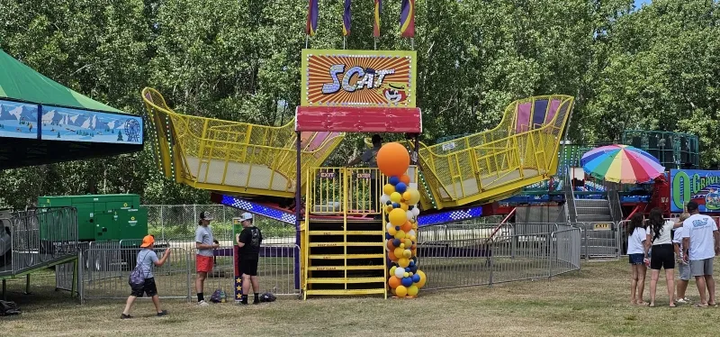 The SCAT spinning ride rental